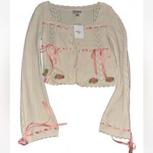 Knit top and shorts set